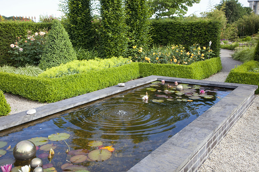 34284-Buxus-boxwood-Taxus-yew-hedge-formal-modern-estate-garden-fountain